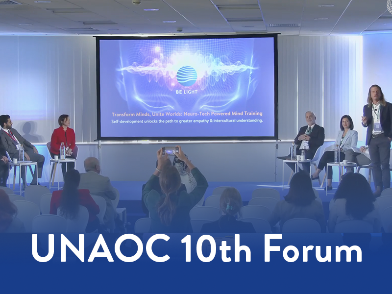 UNAOC 10th Forum in Cascais — BE LIGHT Keynote-Panel